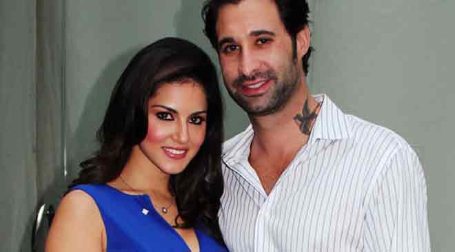 Sunny Leone Pictures with her Husband 