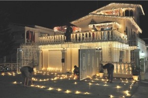 Home-exterior-decoration-on-diwali-festival