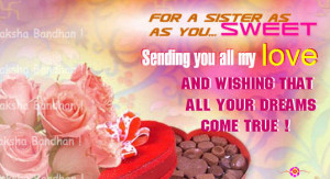 Raksha Bandhan Cards for Sisters.