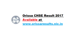 Orissa CHSE Result 2017