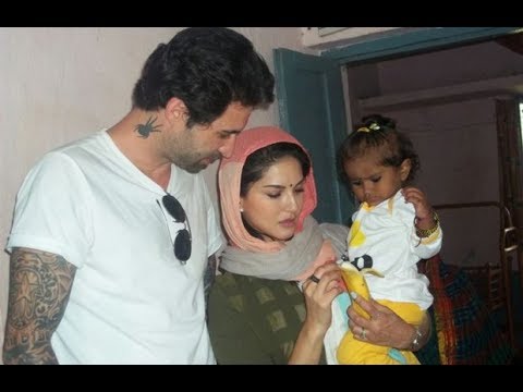 sunny leone adopted girl photos