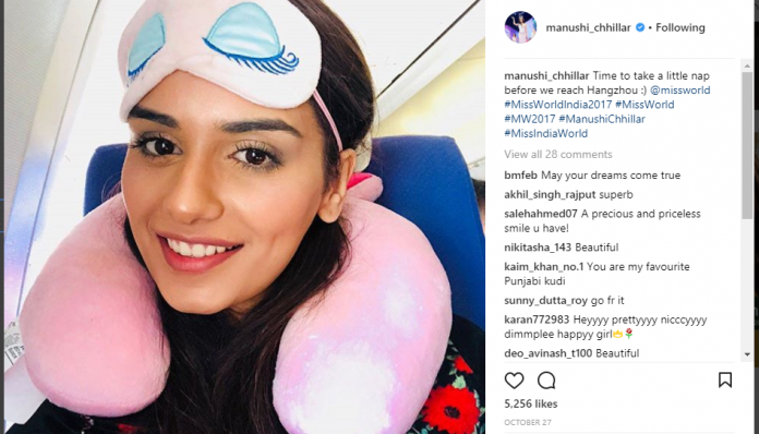 manushi chhillar instagram photos